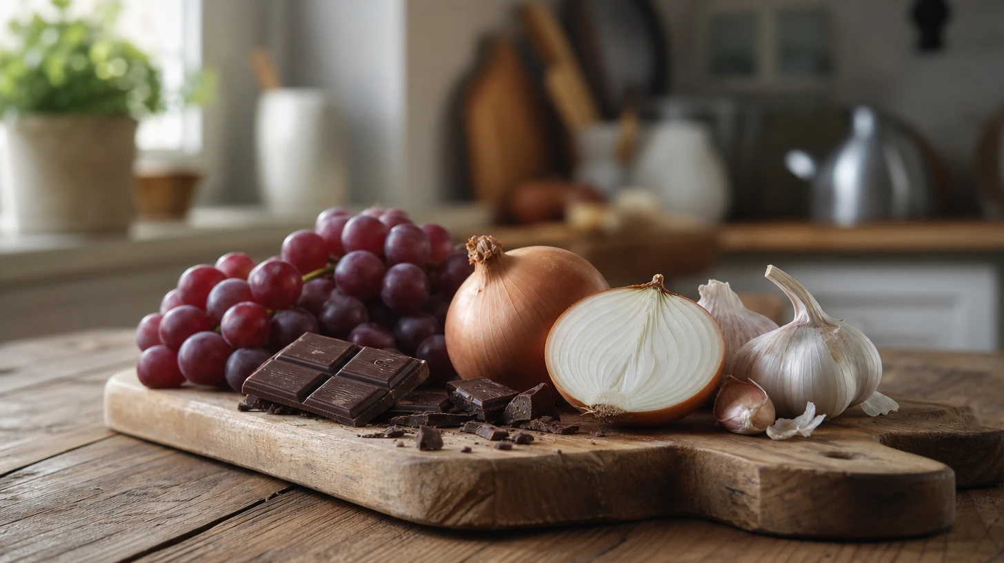 Aliments interdits aux chiens