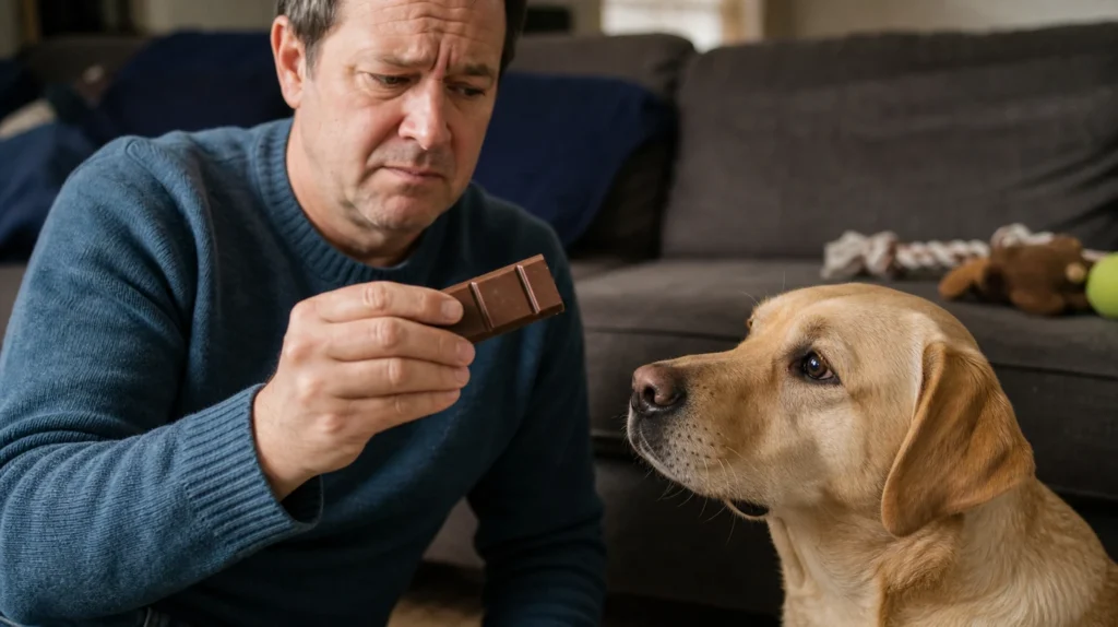 Chocolat chien dangers
