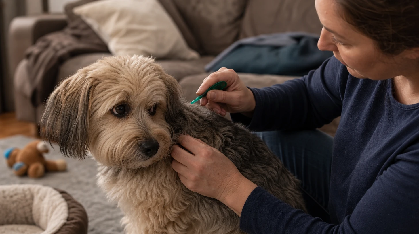 Effets secondaires pipette anti-puce chien