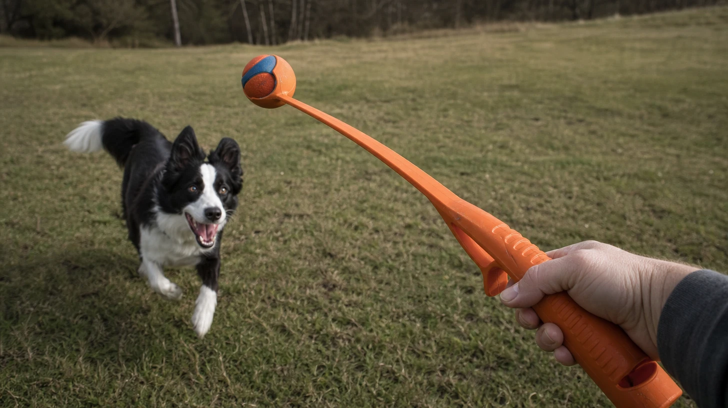 Lanceur de balle pour chien