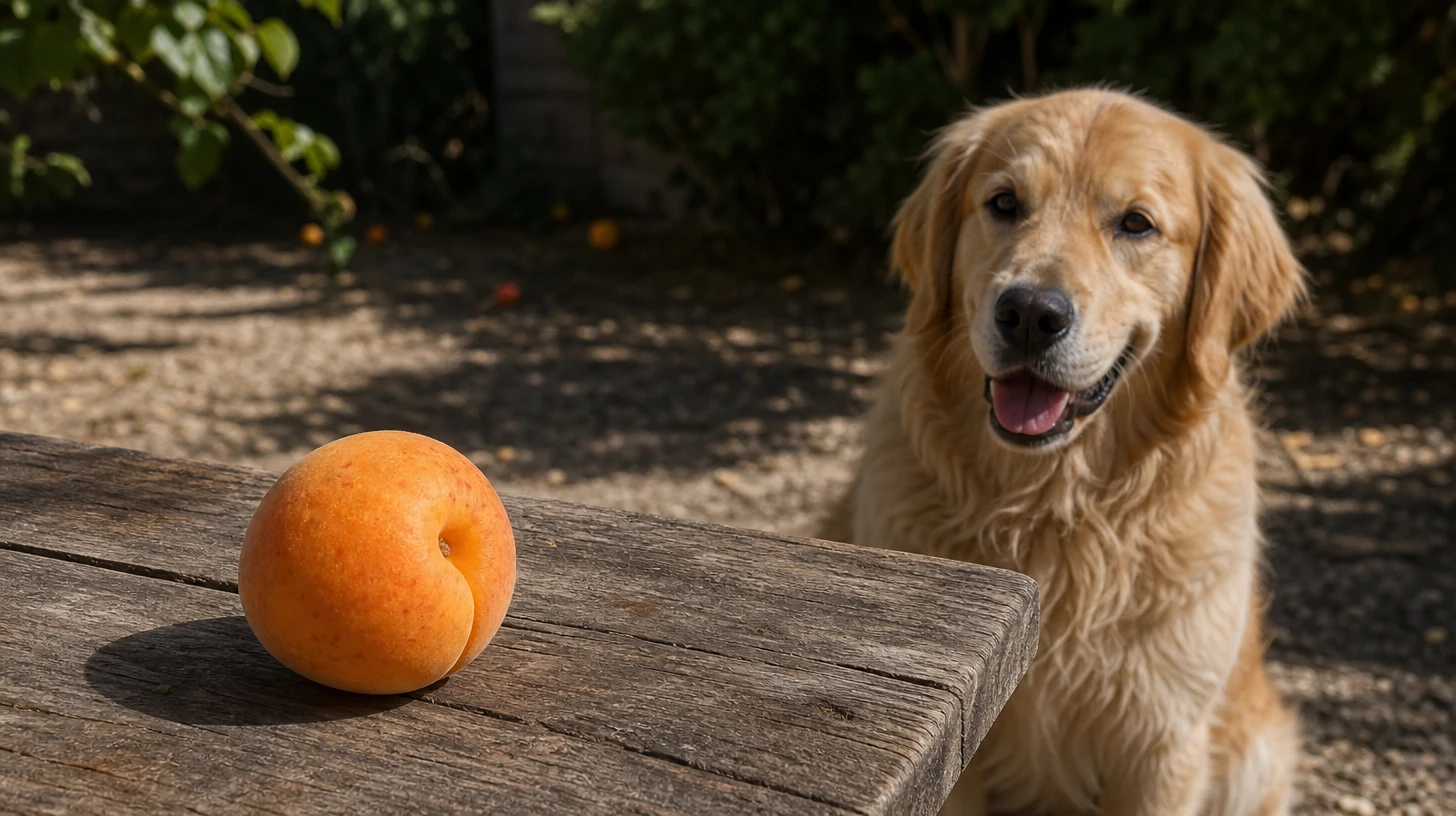 Abricot et chien